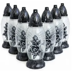 ZNICZ RÓŻA - 244 ( 1 opakowanie 7 szt. )